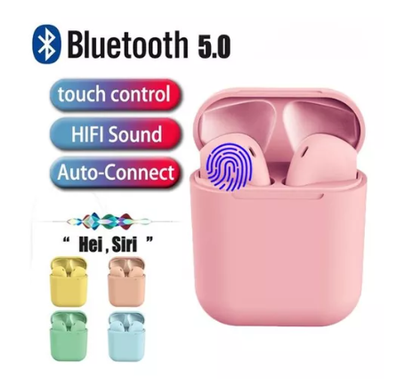 Audífonos Inalámbricos Bluetooth Inpods 12! 🎧✨