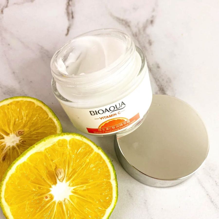 ✨ Paquete de Crema + Serum de Vitamina C con Ácido Hialurónico ✨