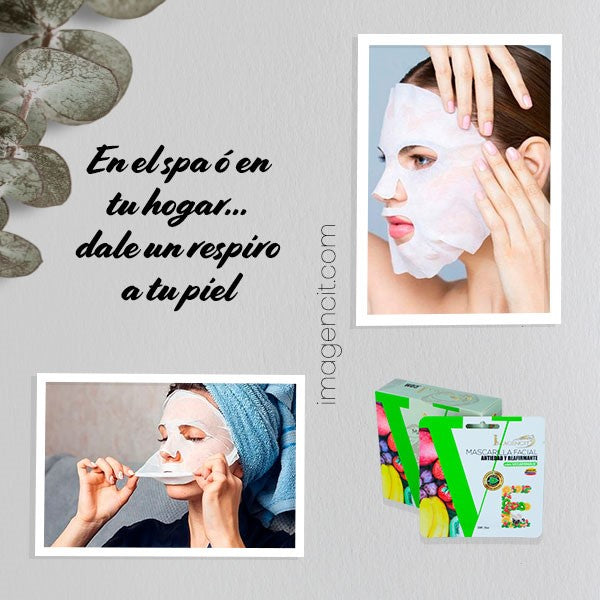 MASCARILLA HIDRATANTE CON VITAMINA E 💆‍♀️✨💧